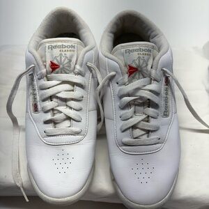Reebok Princess Classic Women's Sneakers - White Size 8